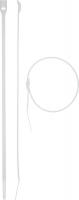 Кабельные стяжки ЗУБР КОБРА белые, с плоским замком, 3.6 х 370 мм, 50 штук, нейлоновые 30930-36-370