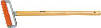 Игольчатый валик для гипсокартона, деревянная ручка MATRIX MASTER, 87901, 150 мм
