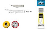Лезвия перовые для ножа AK-4 (6х8х40,5х0,5 мм, 5 шт.) OLFA OL-KB4-S/5